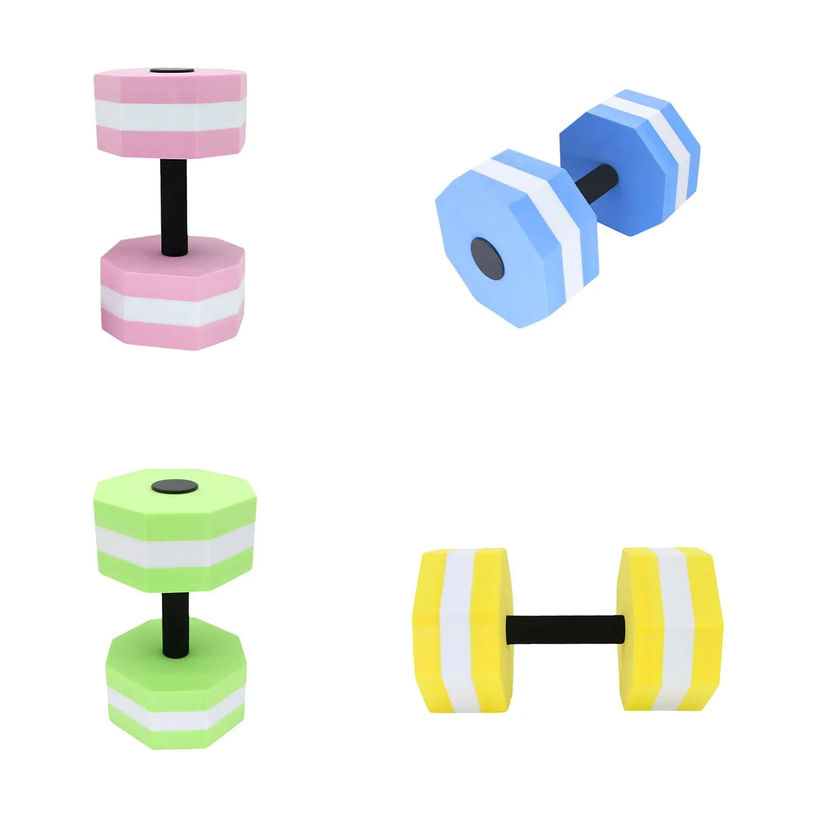 Aquatic Dumbbell Bar Swimming Barbell Lightweight Fitness Tool Aquatic Barbell EVA Water Dumbbell for Pool Water Sports