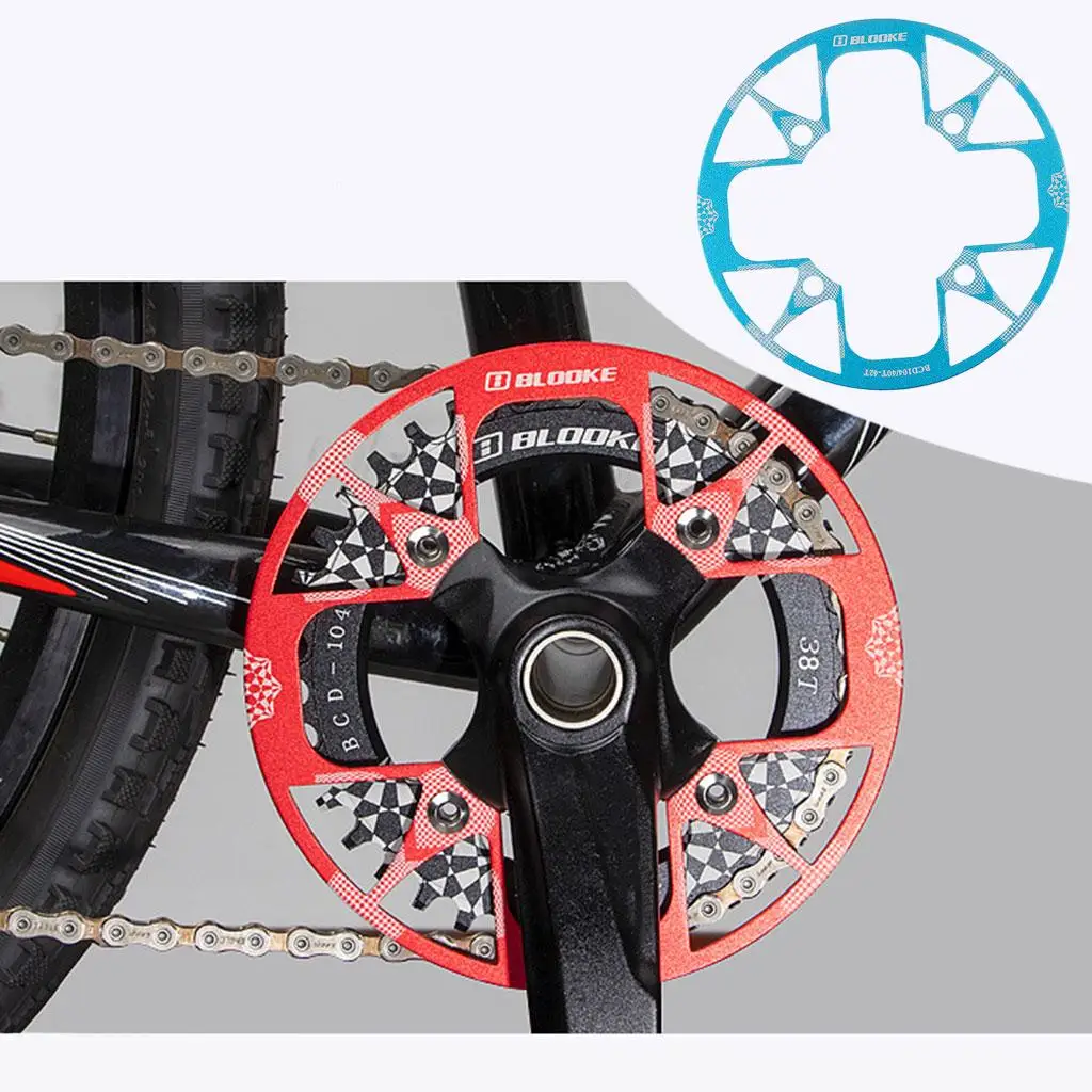 Mountain Bike Chainring Guard Aluminum Alloy for Single   Ebikes