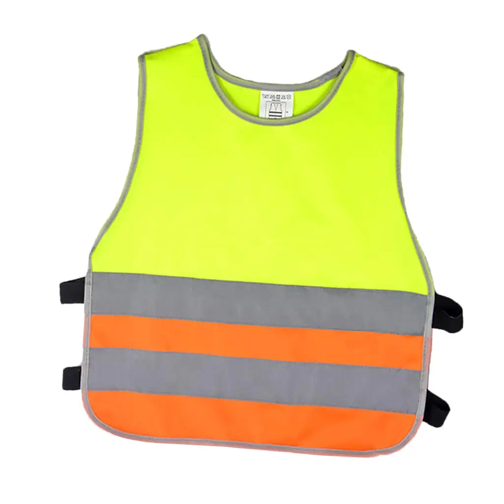 High Visibility Student Child Student Reflective Kids Vest Scooter Cycling