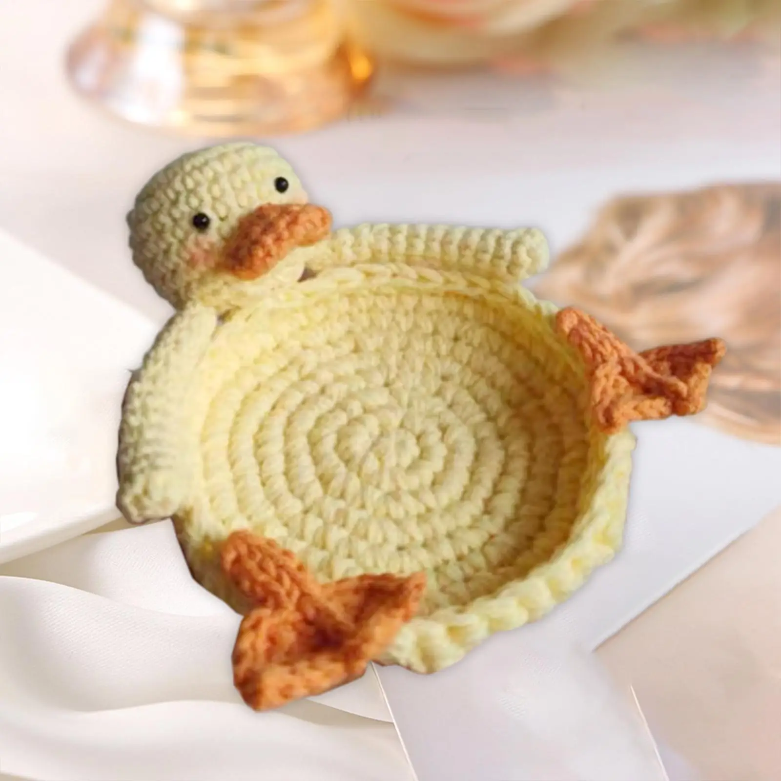 Drinks Coaster Place Mats Duck Shaped Coaster for Dining Table Kitchen Home