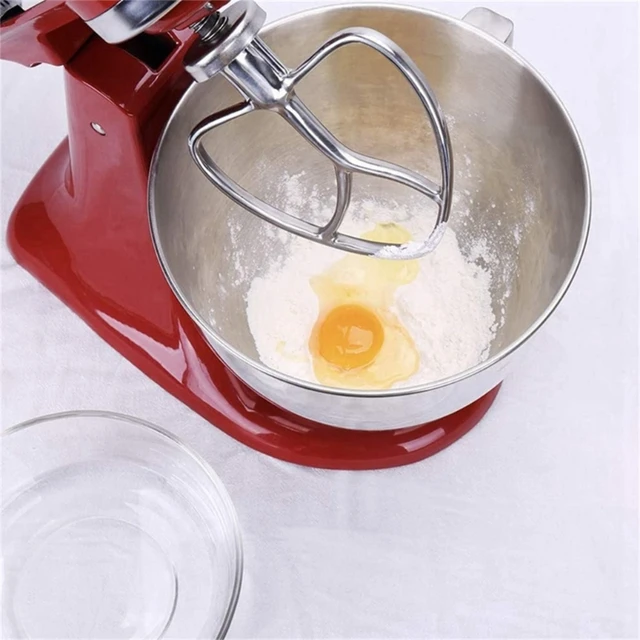 Flat Beater Paddle Mixer Attachment for KitchenAid Cake Whisk Egg Cream  Stirrer - AliExpress