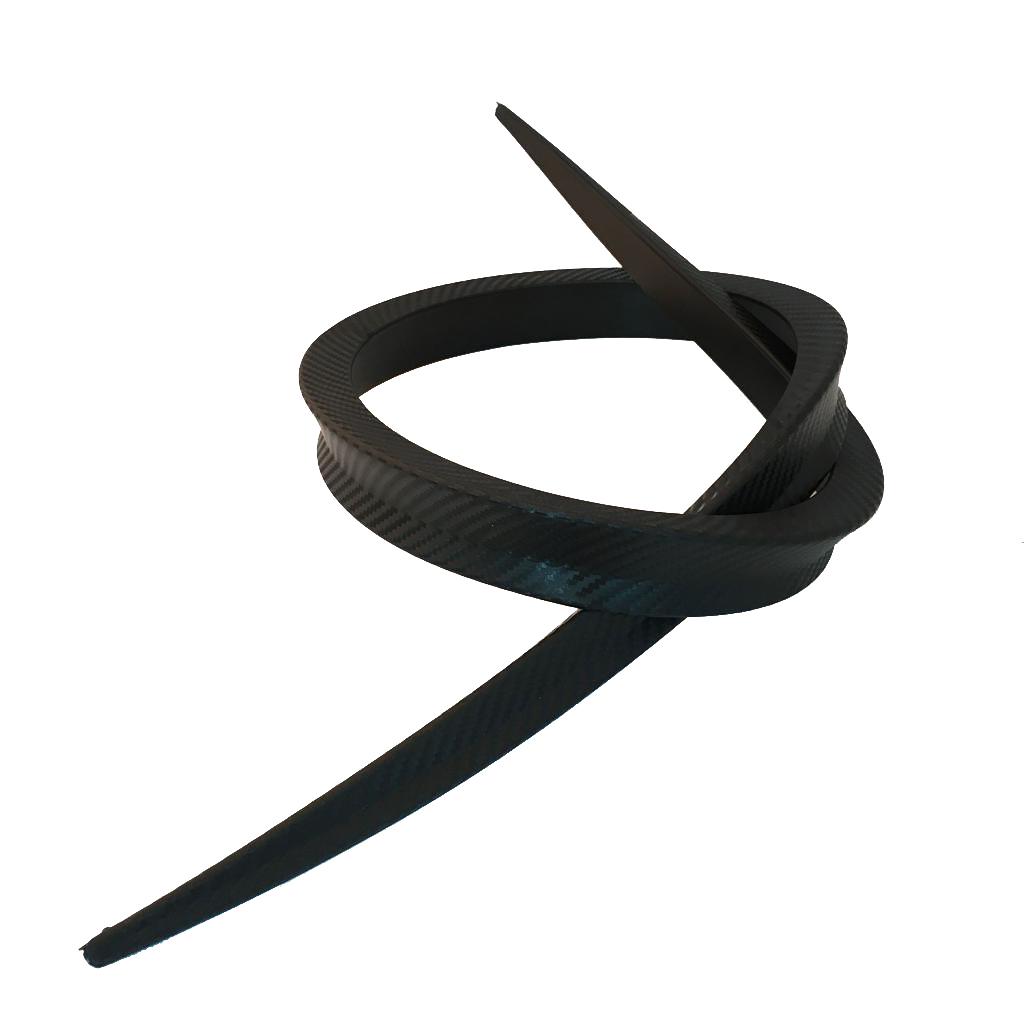 Universal Car Wheel Arch Extension Wheels Inner Bars Carbon Fiber Paint for