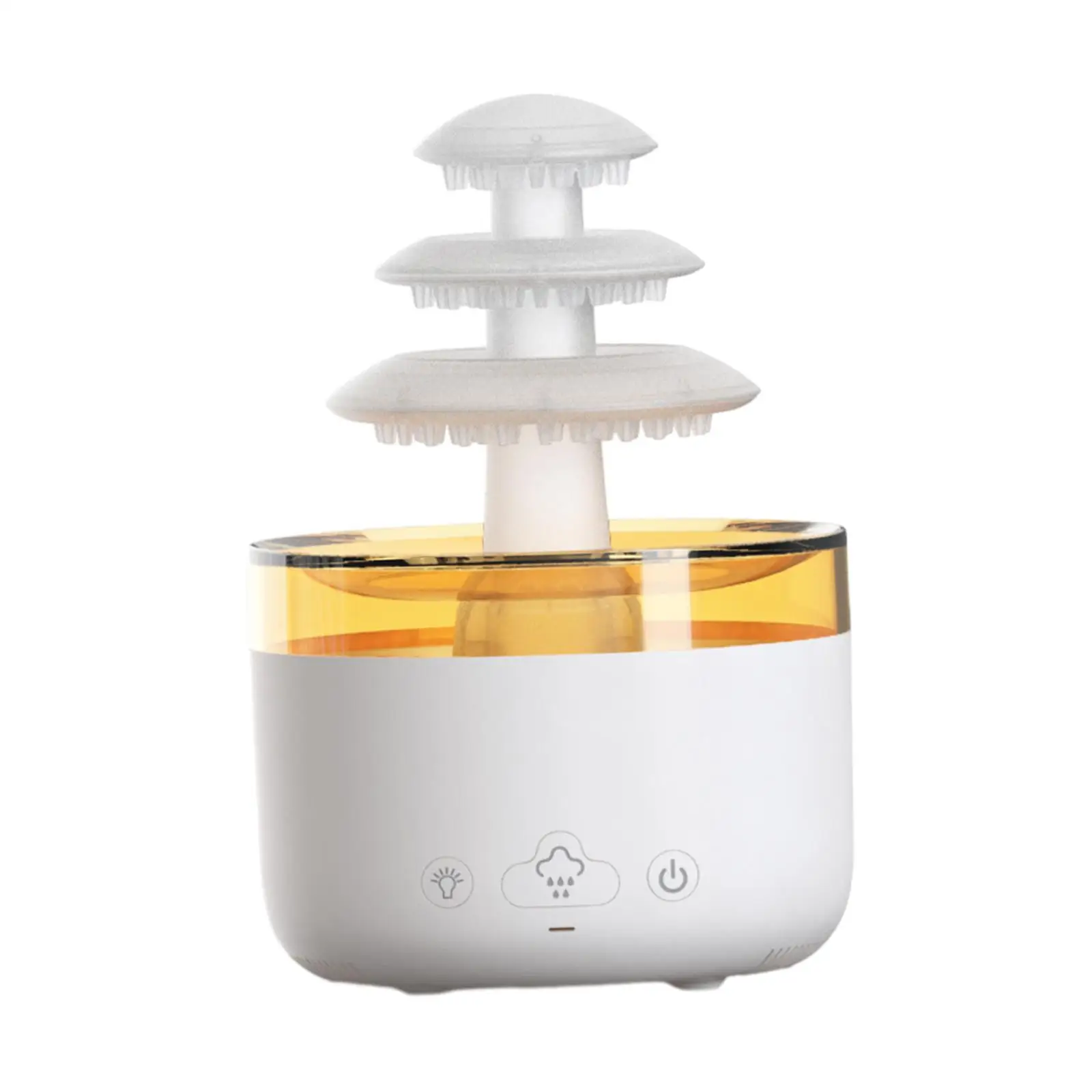 Essential Oil Diffuser Premium Bass Noise Reduction Ornaments 500ml Air Humidifier for Toilet Car Bathroom Bedroom Study