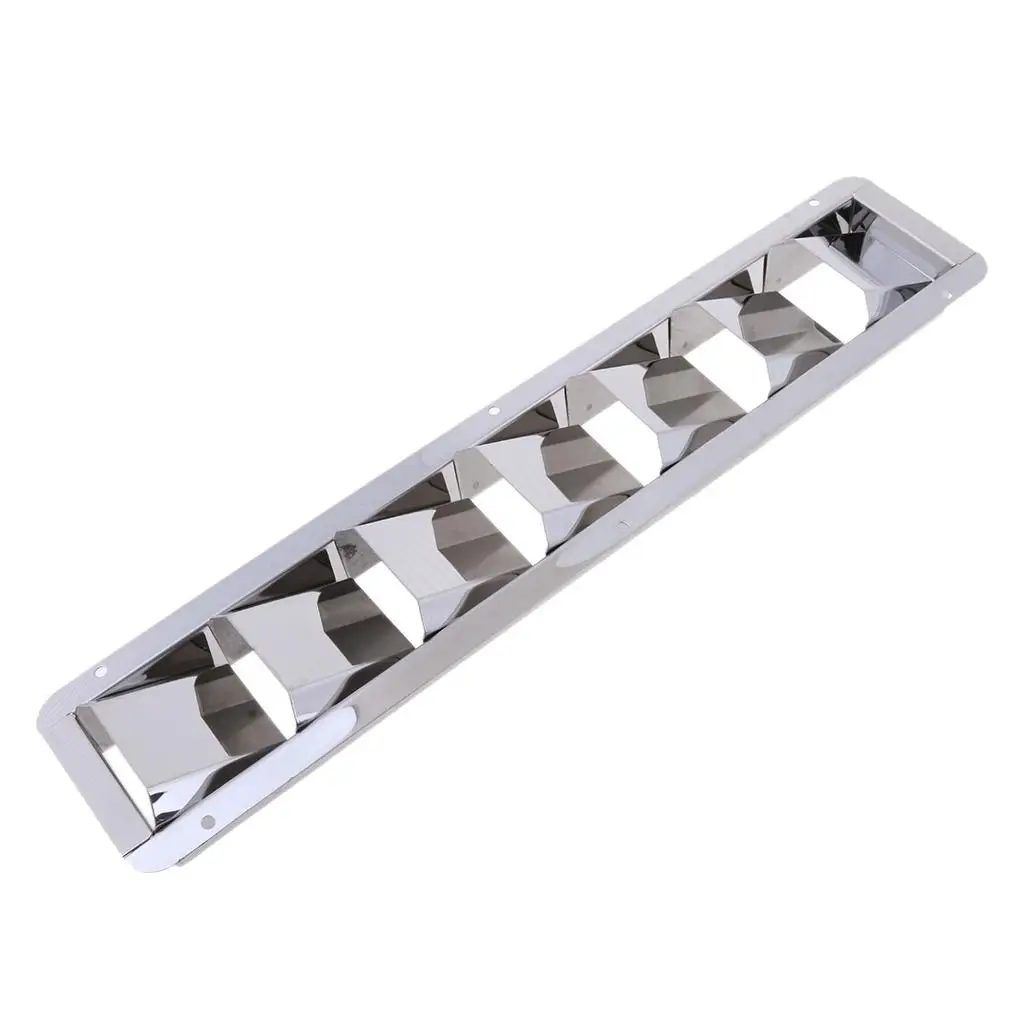 380mm Length 304 Stainless Steel Louver Slots Ventilation