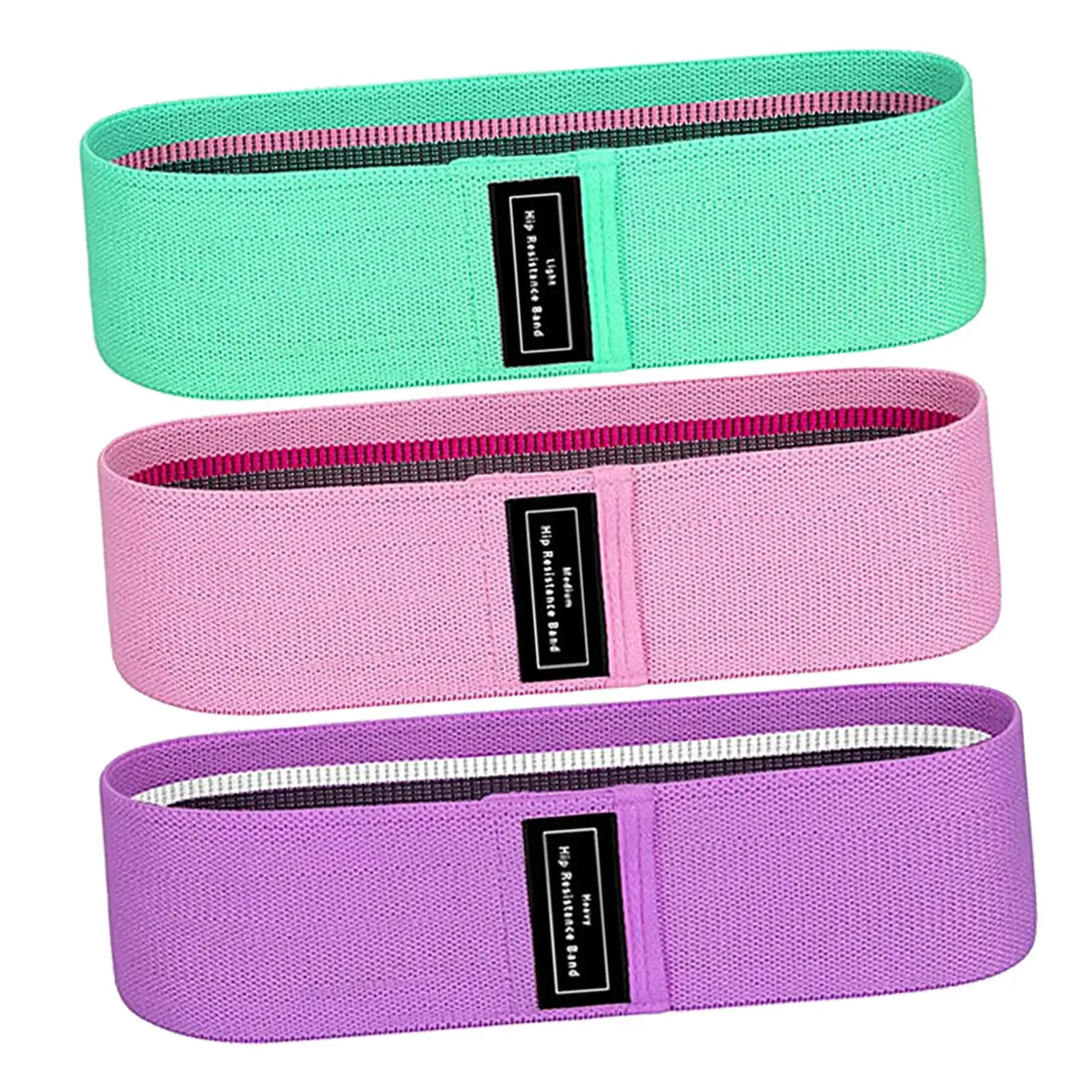 Portable Resistance Band Exercise Non Slip Stretch Band Elastic Loop Band for