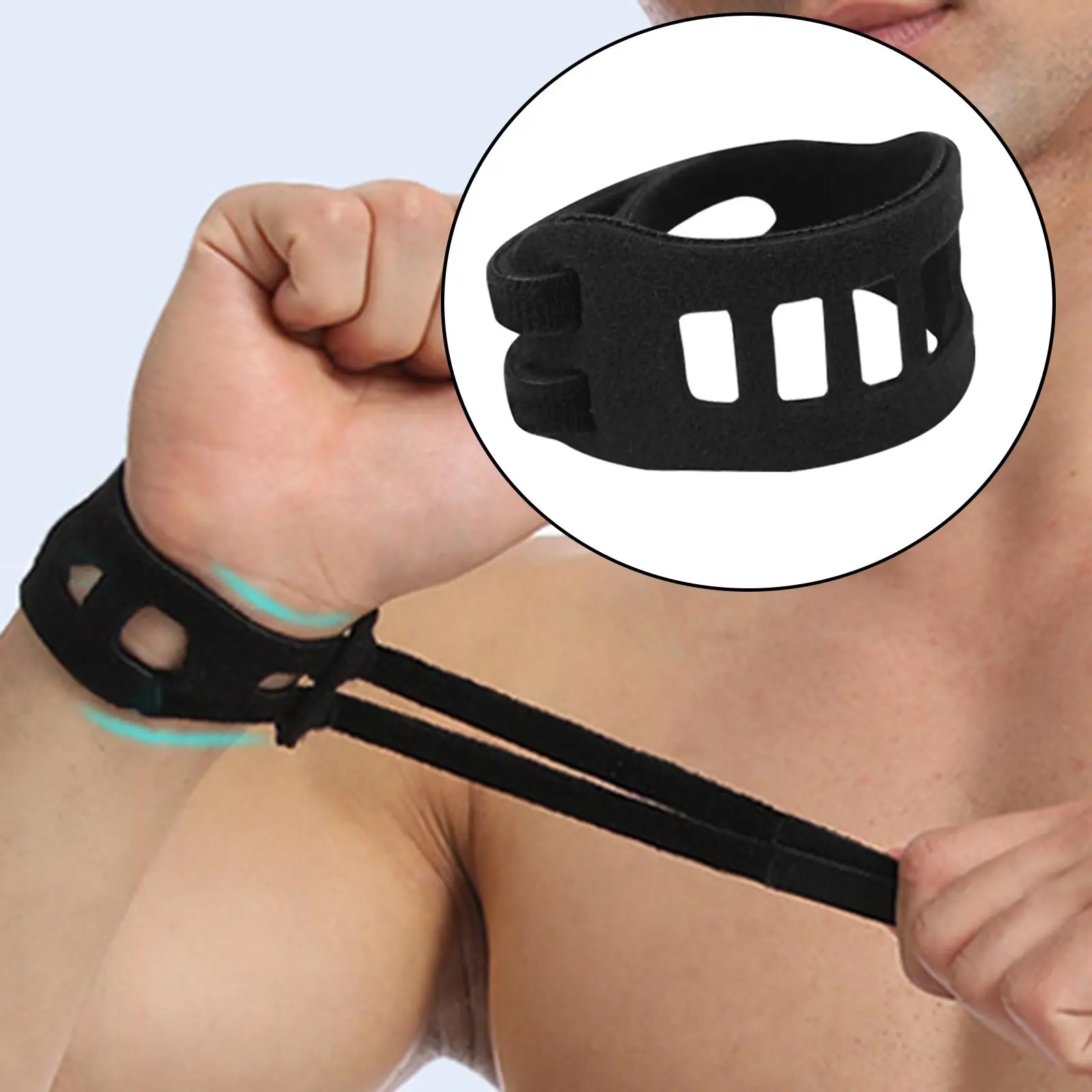 Tfcc Wrist Brace Breathable Straps for Fitness Weight Bearing Working Out Sports