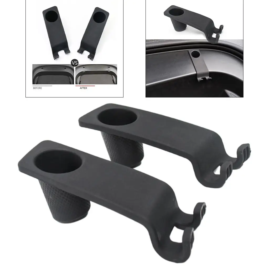 Front Trunk Hook Holder ABS Goods Accessories Replacement Parts Bag Hook Holder Spare Parts Hanger for Tesla Model 3/Y