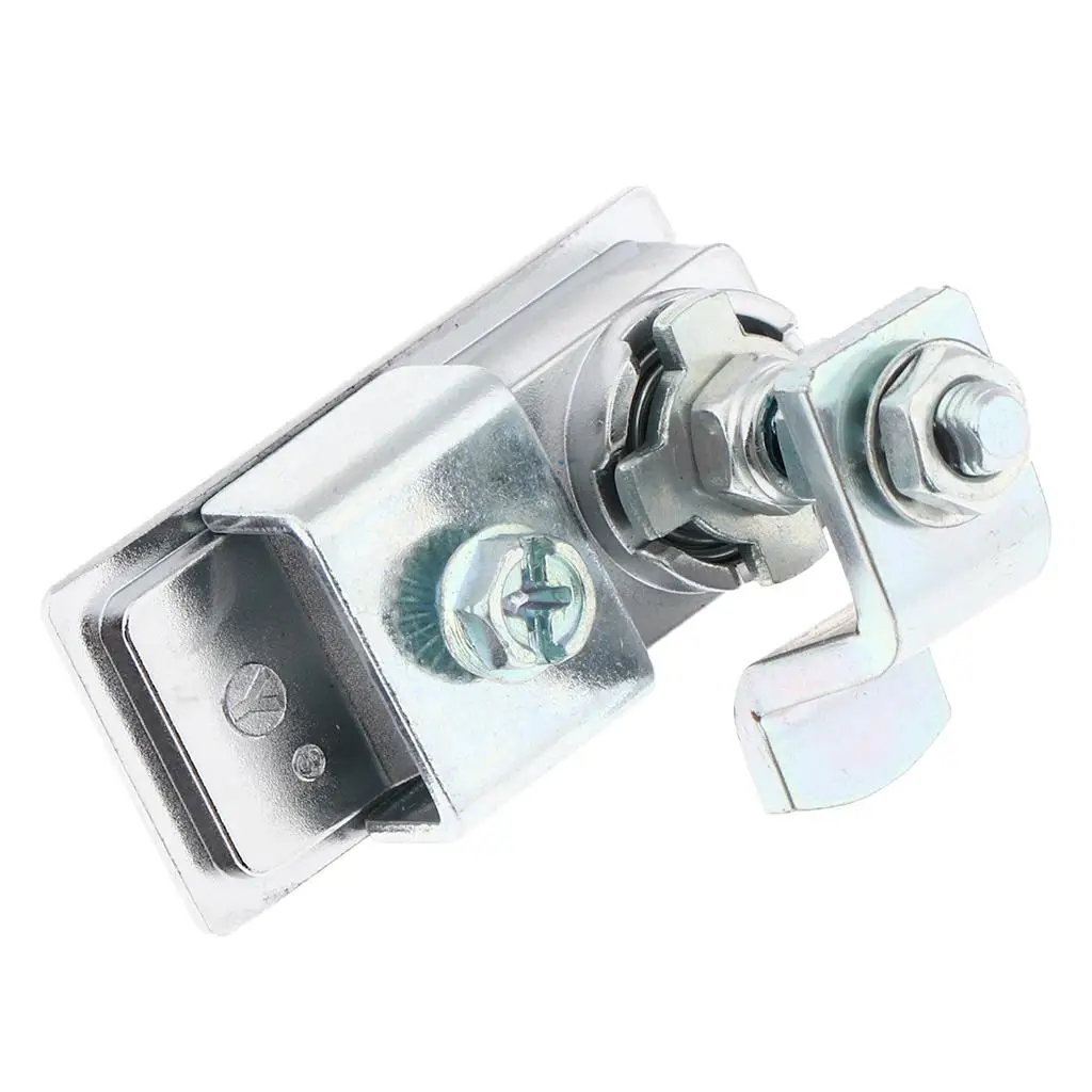 Adjustable Compression Latch, Locking Latch, Door Lock, Locking Latch, Silver