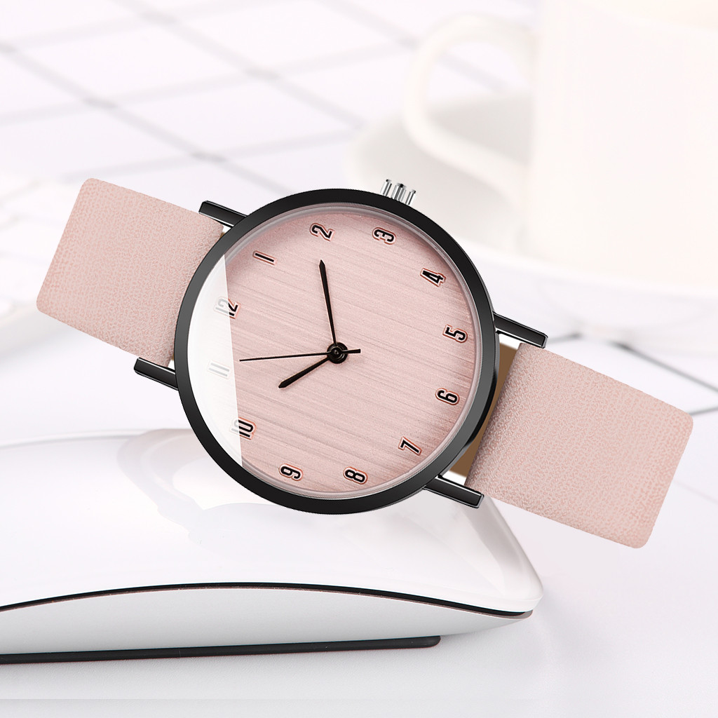 Zegarki Damskie Women'S Casual Quartz Leather Band Newv Strap Watch ...