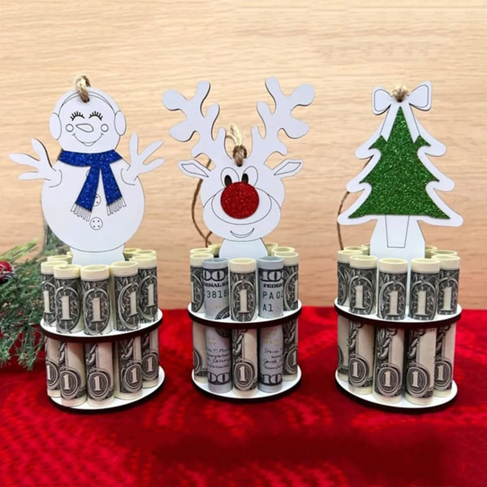 Christmas money holders