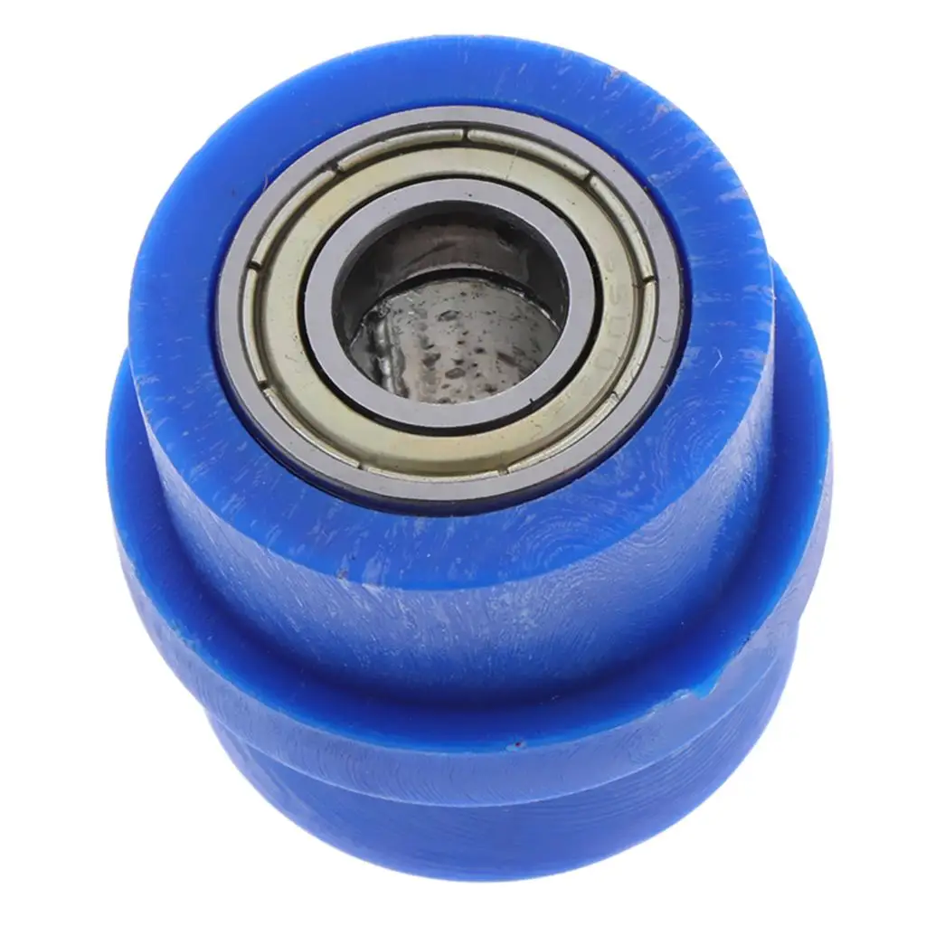 1pc Chain Pulley Roller Slider Tensioner Wheel Motorcycle Chain Pulley Pit Dirt Motorcycles ATV Roller Slider 4 Colors