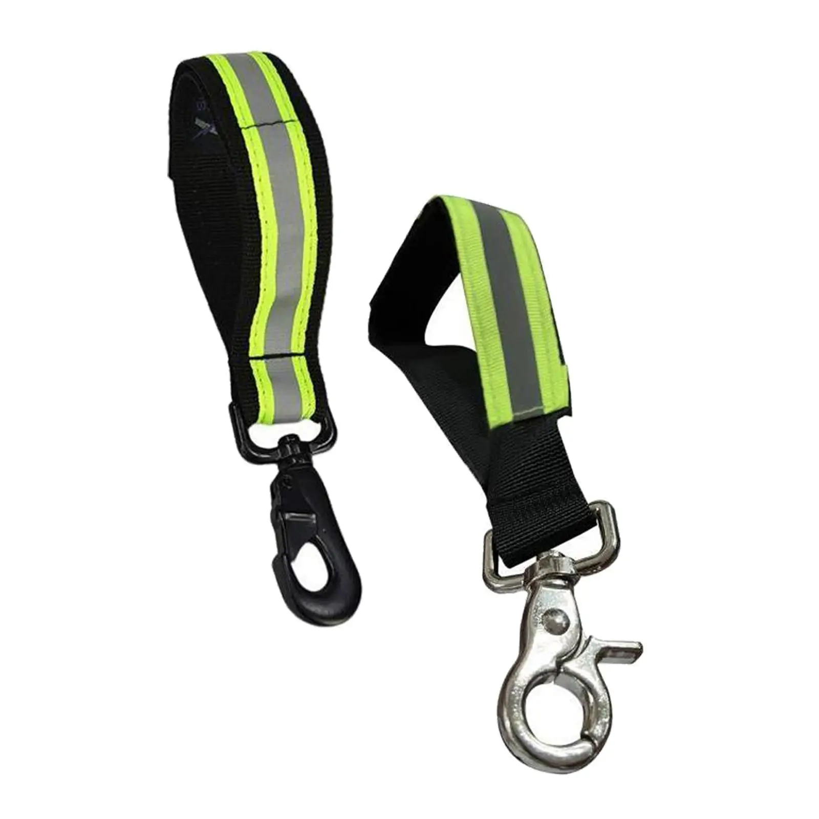2pcs Firefighter Glove Strap,, Fireman Turnout Gear, Reflective with Buckle Tool Heavy Duty for Welding Gloves Accessories