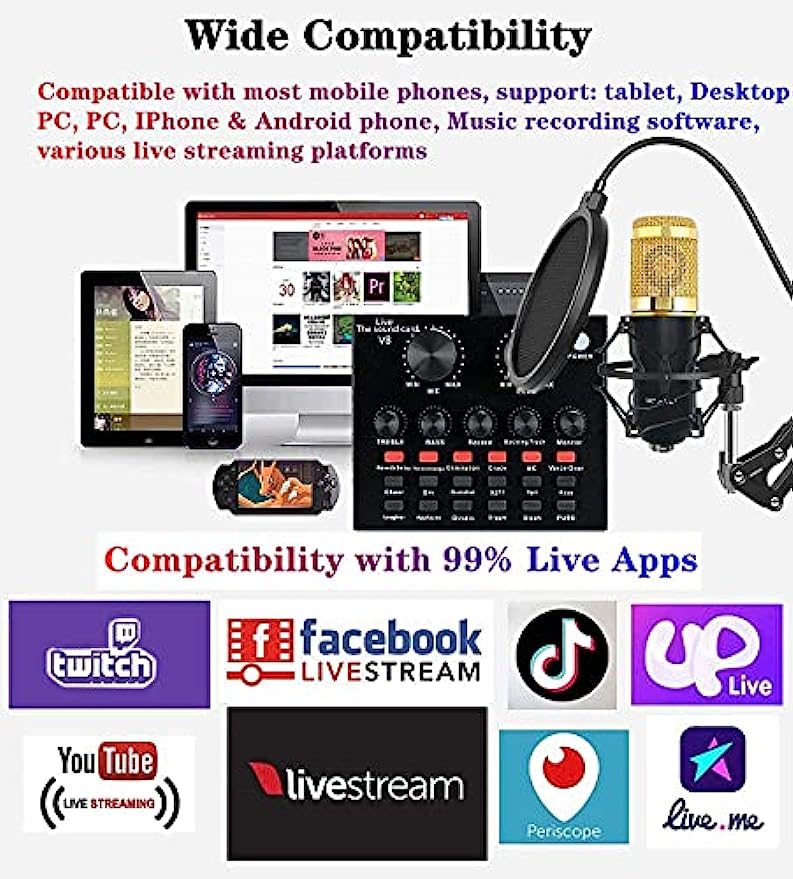 Title 7, Podcast Equipment Bundle, BM-800 Podcast Microp...