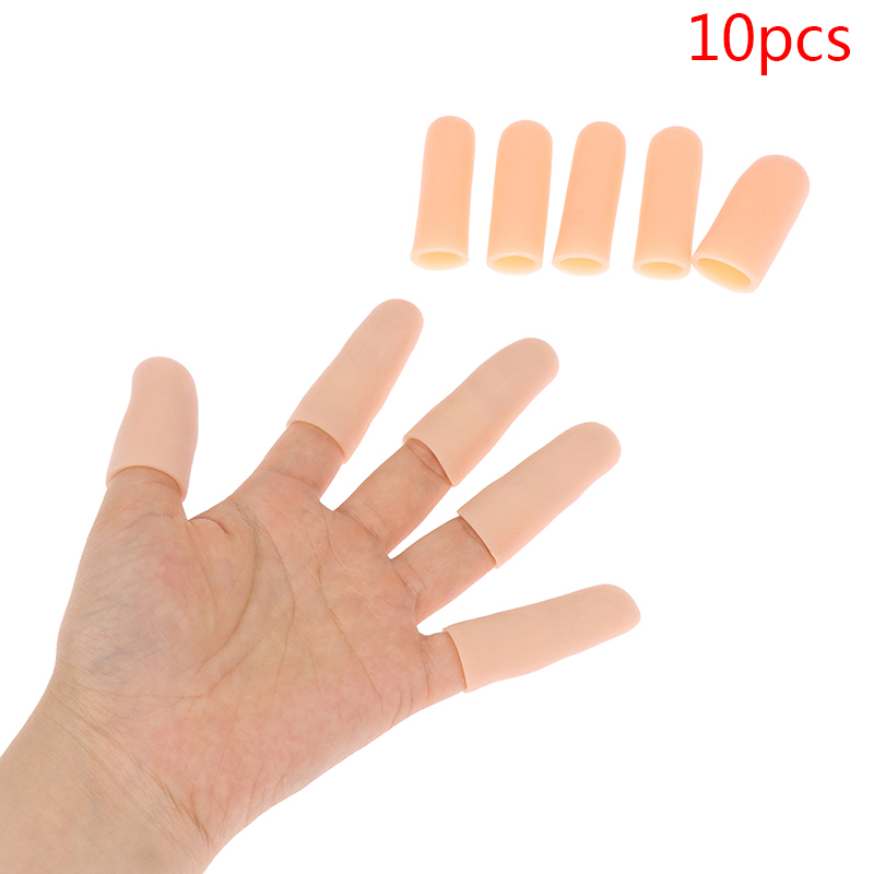 Best of 10pcs / set Silicone Gel Tube Hand Bandage Finger Protector Pain Relief Thumb Cap Toe Separators Foot Care Tool Reviews & Tips