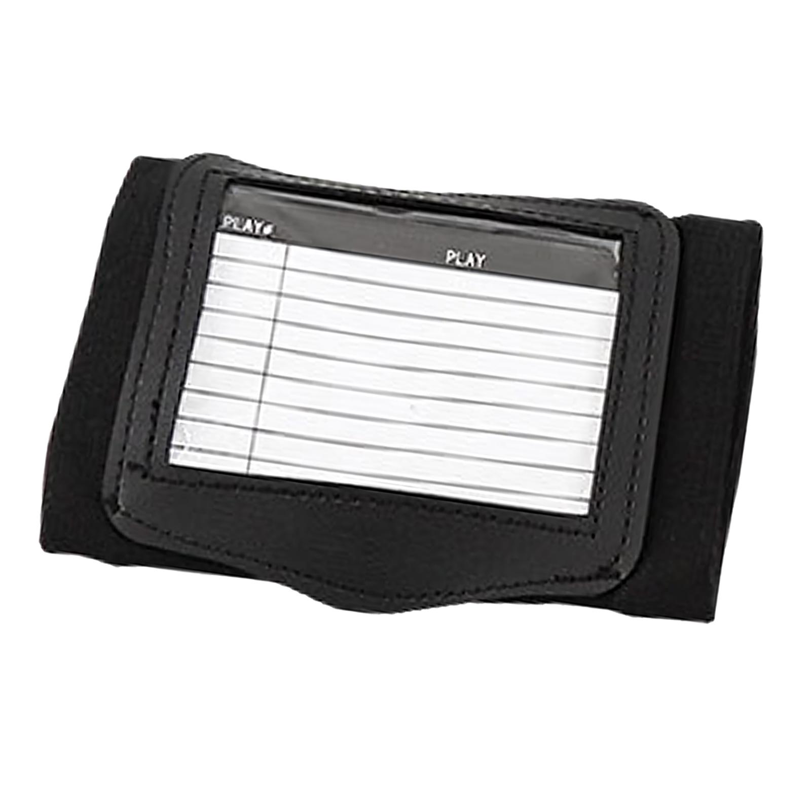 Wristband Playbook with Viewing Window Armband Playbook for Soccer Baseball