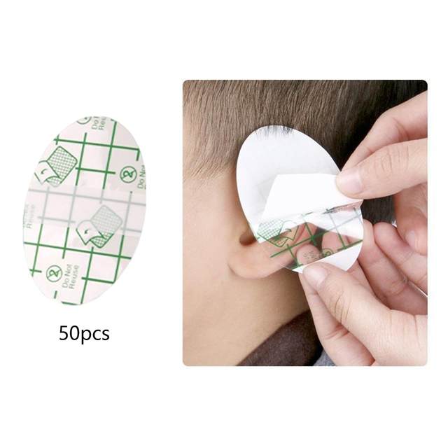 Protège-oreilles Bain Enfants | 120 Pièces Jetables | Étanche | Taille 8x5,3cm | Pour Natation, Douche - 2