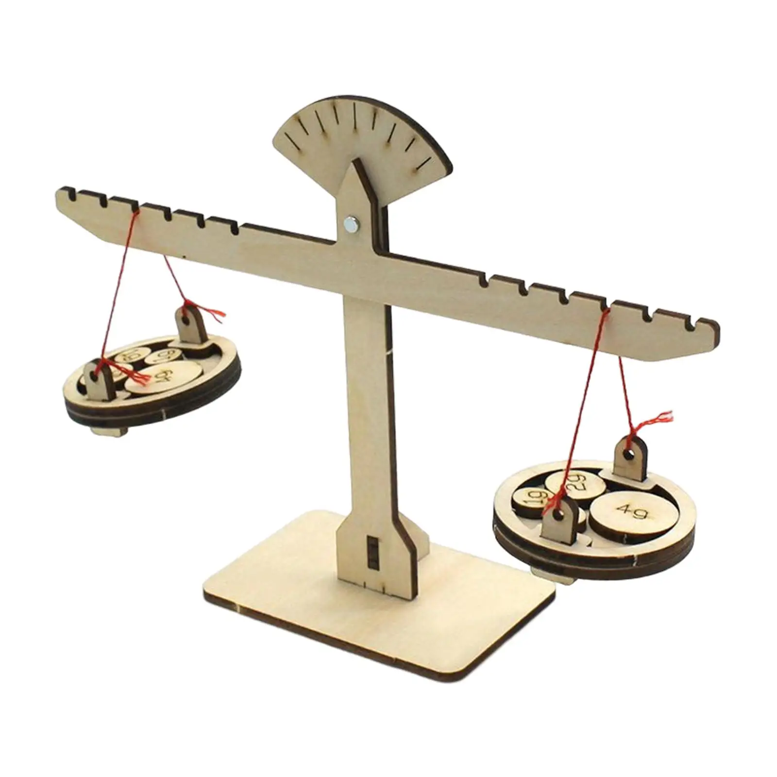 DIY Balance Scale Assemble Weight Scale Educational Balancing Toy Cognitive Toys Building Puzzle Kits for Balancing Game