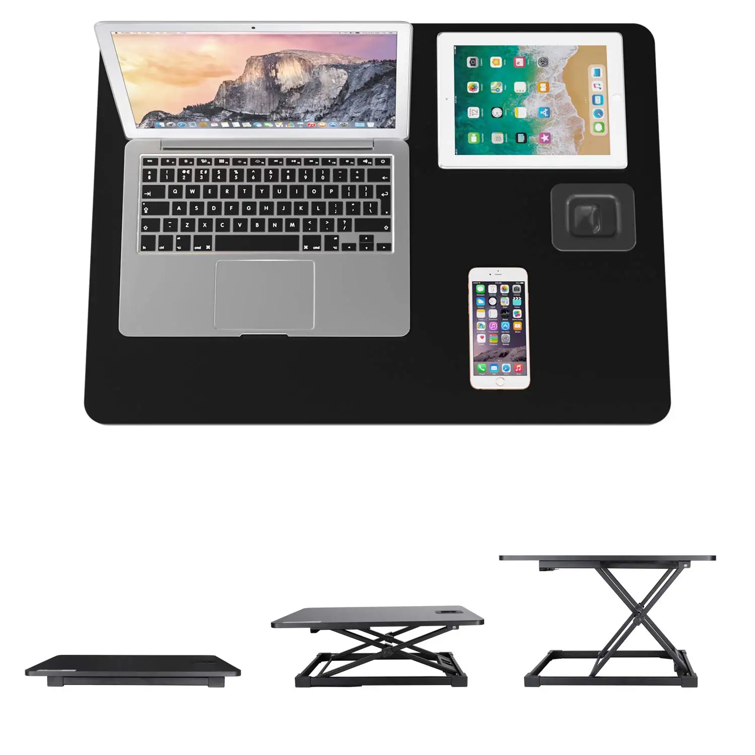 Standing Up Desk Riser convert original table to ergonomics desk 3