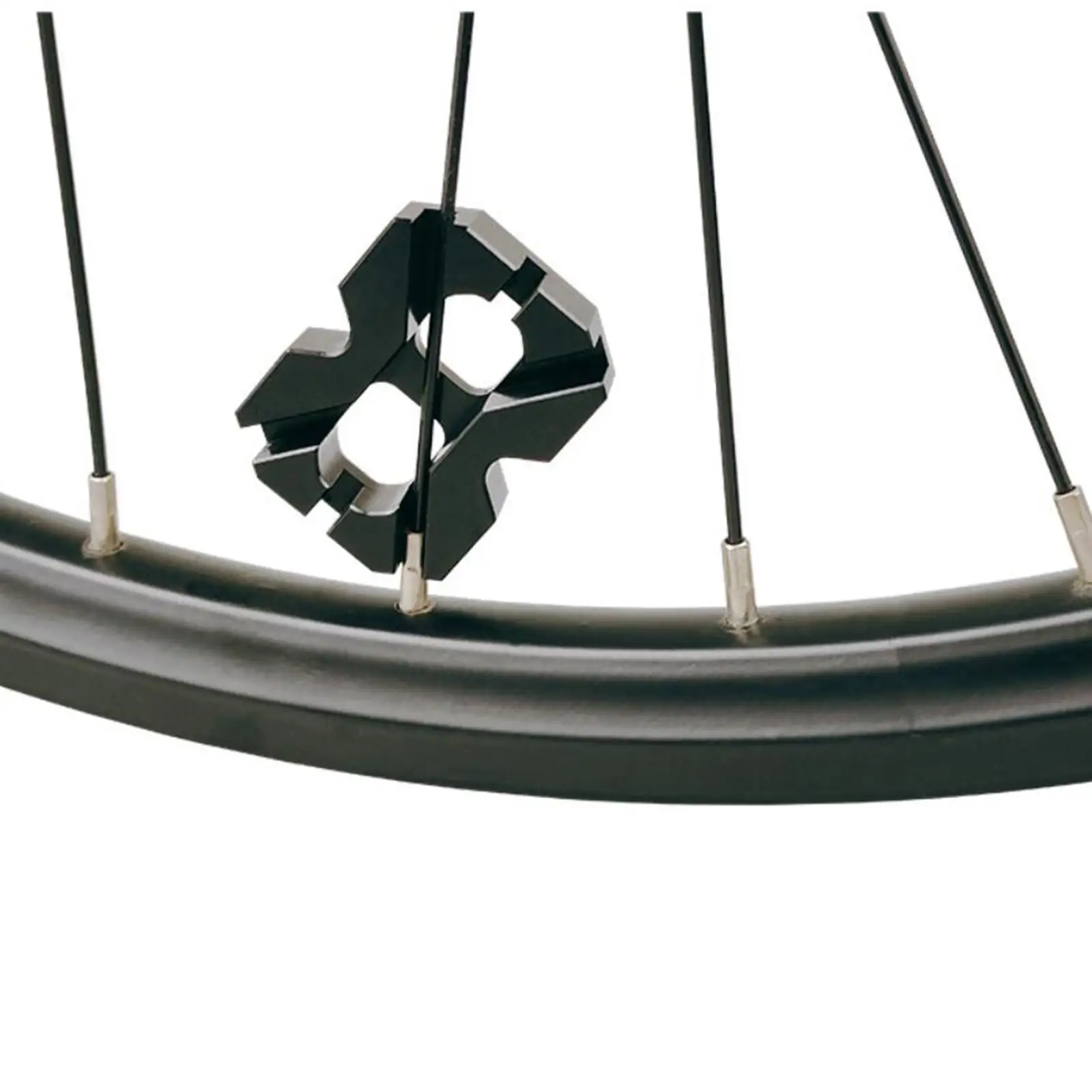 Bike Spoke Wrench Spanner Repair Hand Tool Wheel Spoke Accessories Aluminum Alloy Bicycle Maintenance Bike Rim Correct Tool