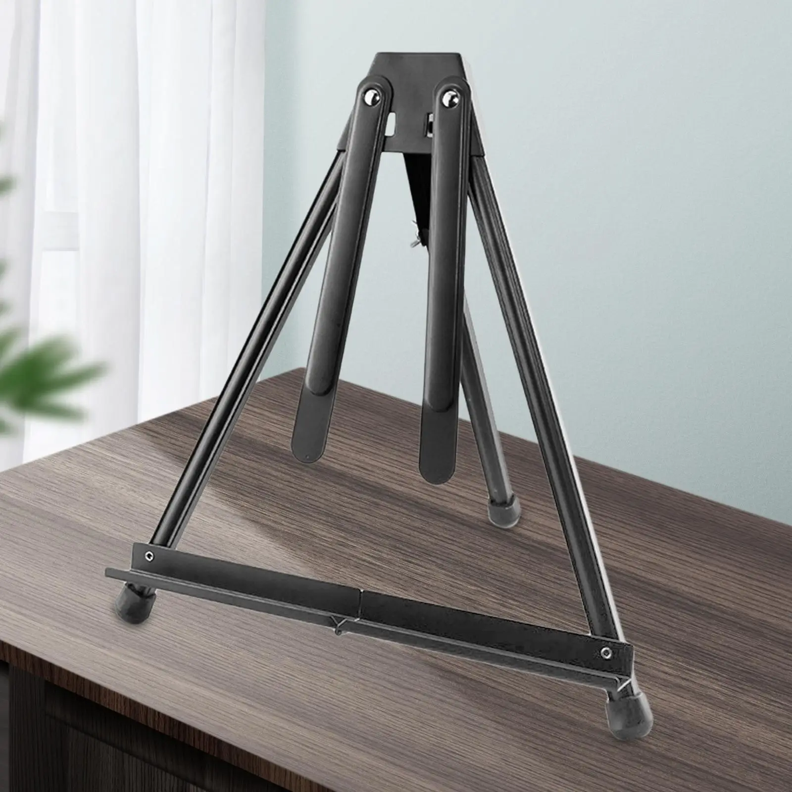Tabletop Easel Stand with Bag Collapsible Easel Home Tripod Display Easel for Photo Frame Canvas Wedding Birthday Displaying Art