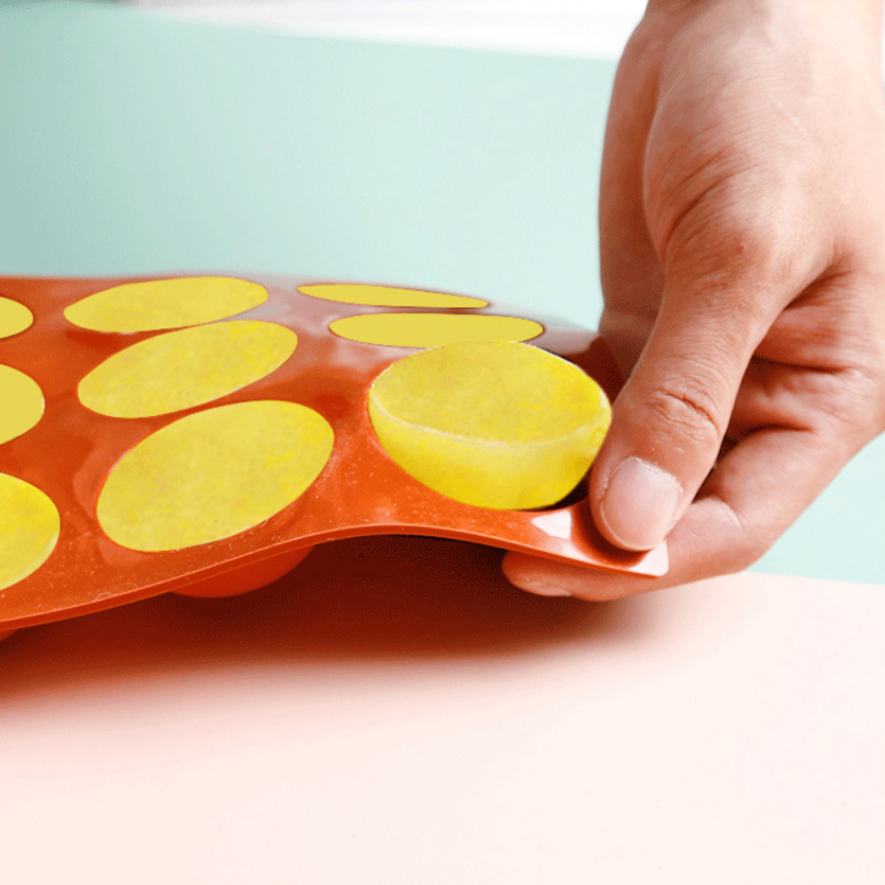 3D Ball Runde Halbkugel Silikonformen für DIY Backen Pudding Mousse Schokolade Kuchen Form Küche Zubehör Werkzeuge – Detail 4