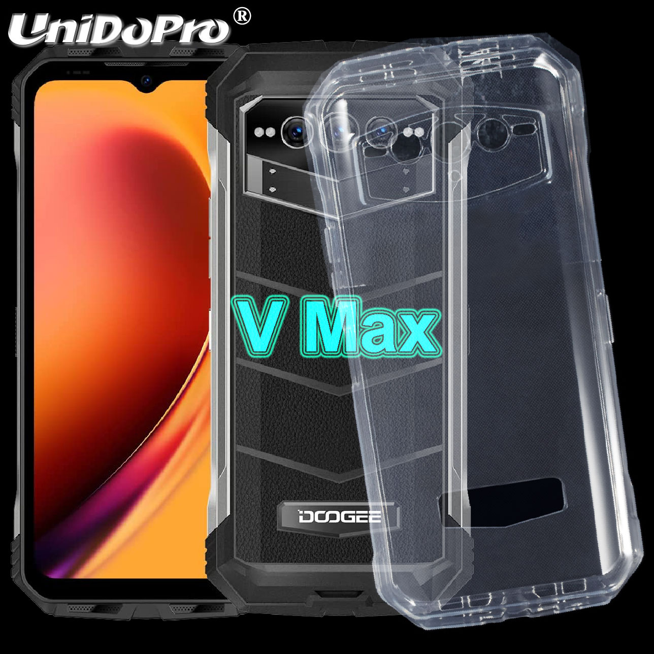 V Max гелевый желеобразный телефон Для Doogee V Max Прочный противоударный  мягкий силиконовый чехол-бампер из ТПУ для телефона