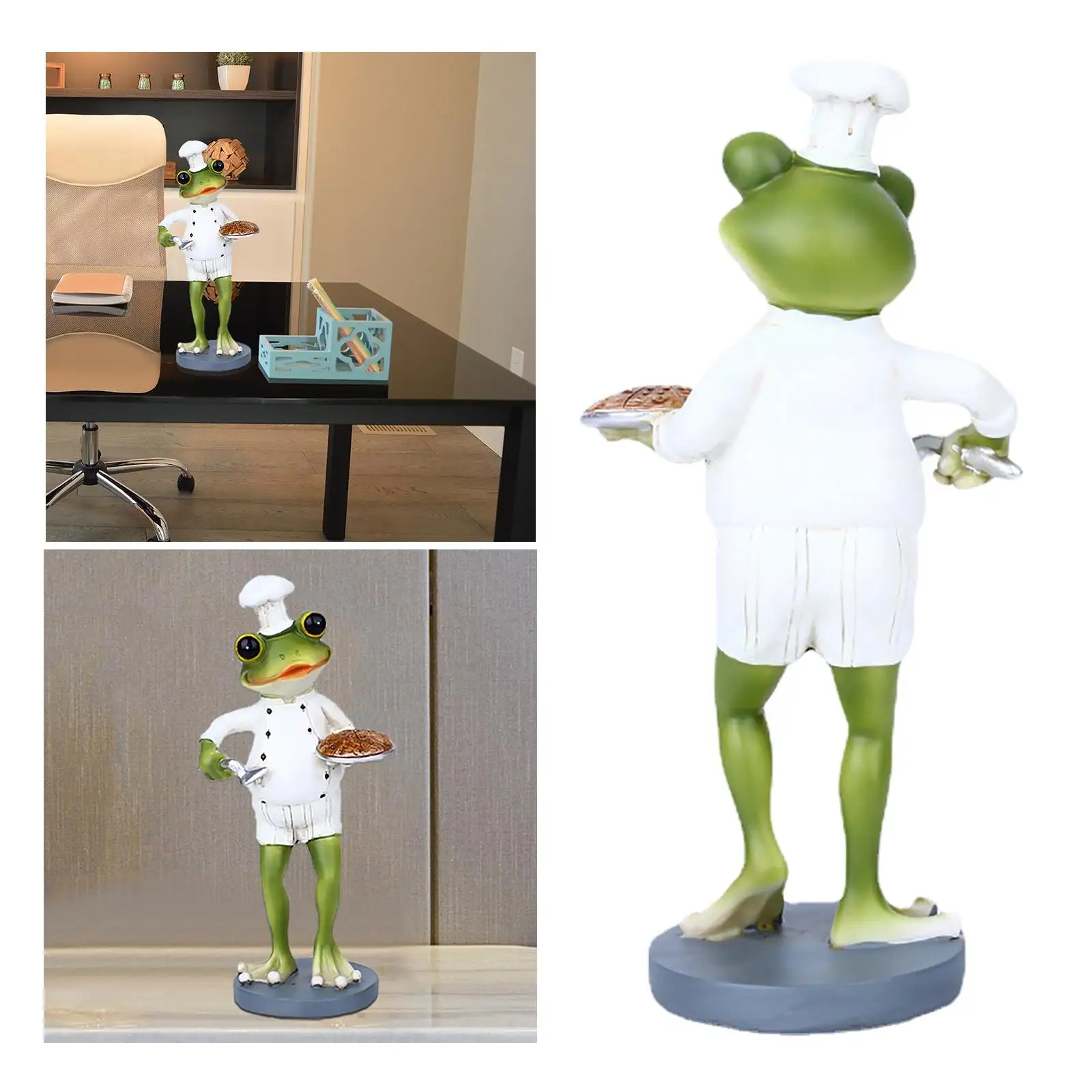  Figurine Frog Statue Furnishing Articles for Home Decorative