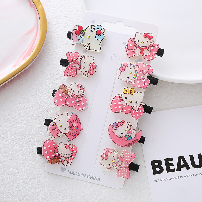 50/100 Stück/Set Bunte Kinder-Haarspangen Set Großpackung Multi-Style Ausgehöhlte Stern-Schnappspangen Rutschfeste Baby Mädchen Jungen Haaraccessoires – Detail 7