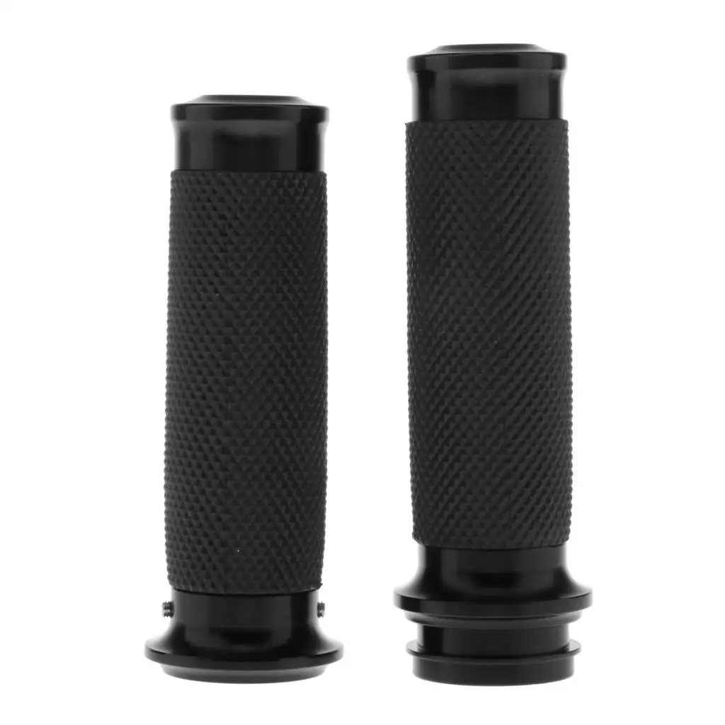 Motorcycle Handlebar Grip Electronic Throttle Hand Grips Skid-Proof Fits 