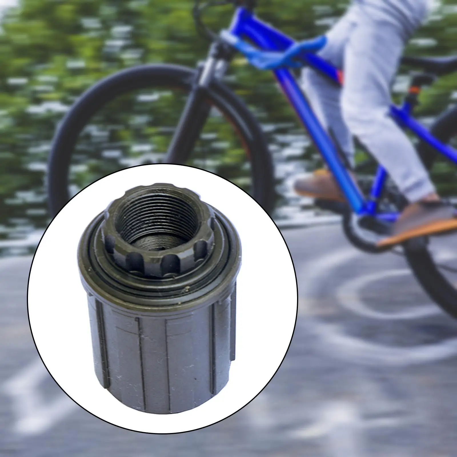 Lightweight Bike Freehub Body Components Parts Repairing Adaptor 7-10 Speed Bicycle Free Hub Body Cassette Flywheel Solid
