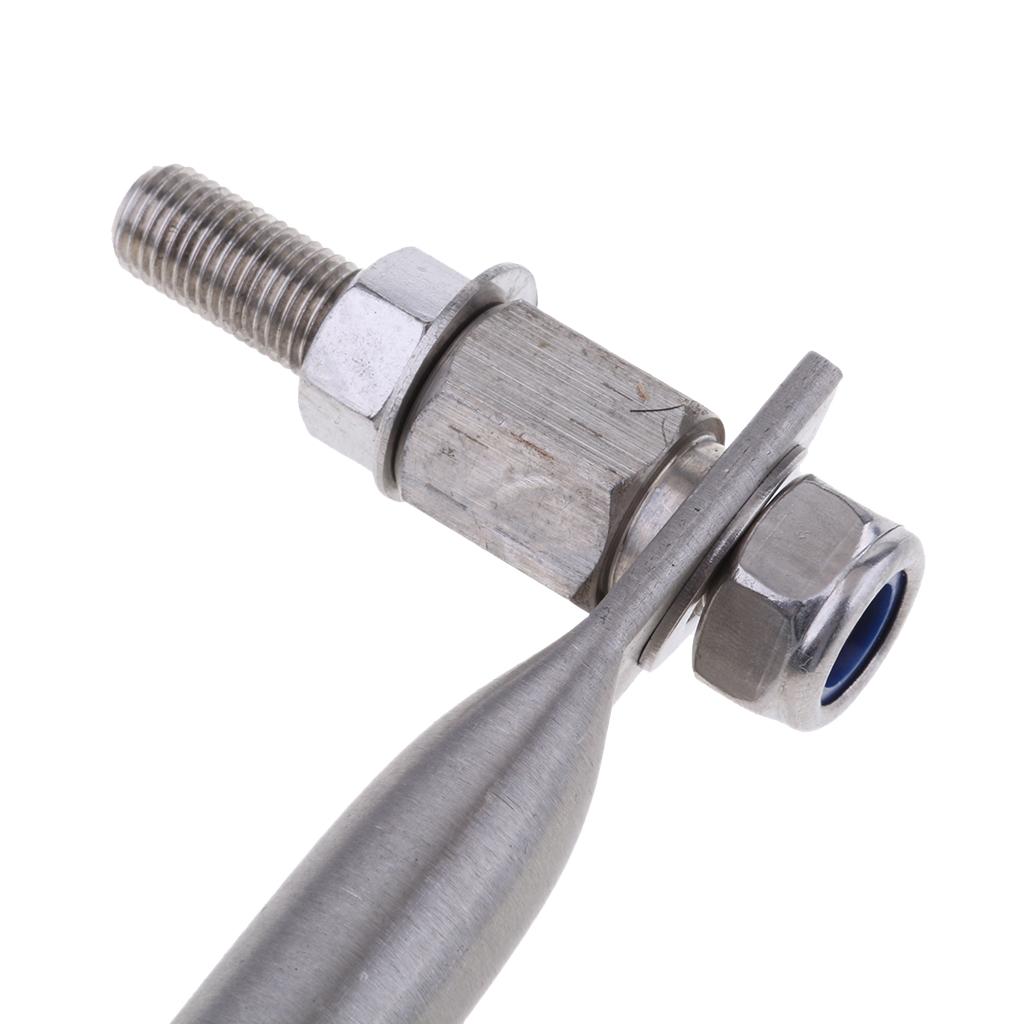 Stainless Steel Outboard Steering Rod Link-Throttle Lever 33cm / 13``  Durable and Corrosion Resistant