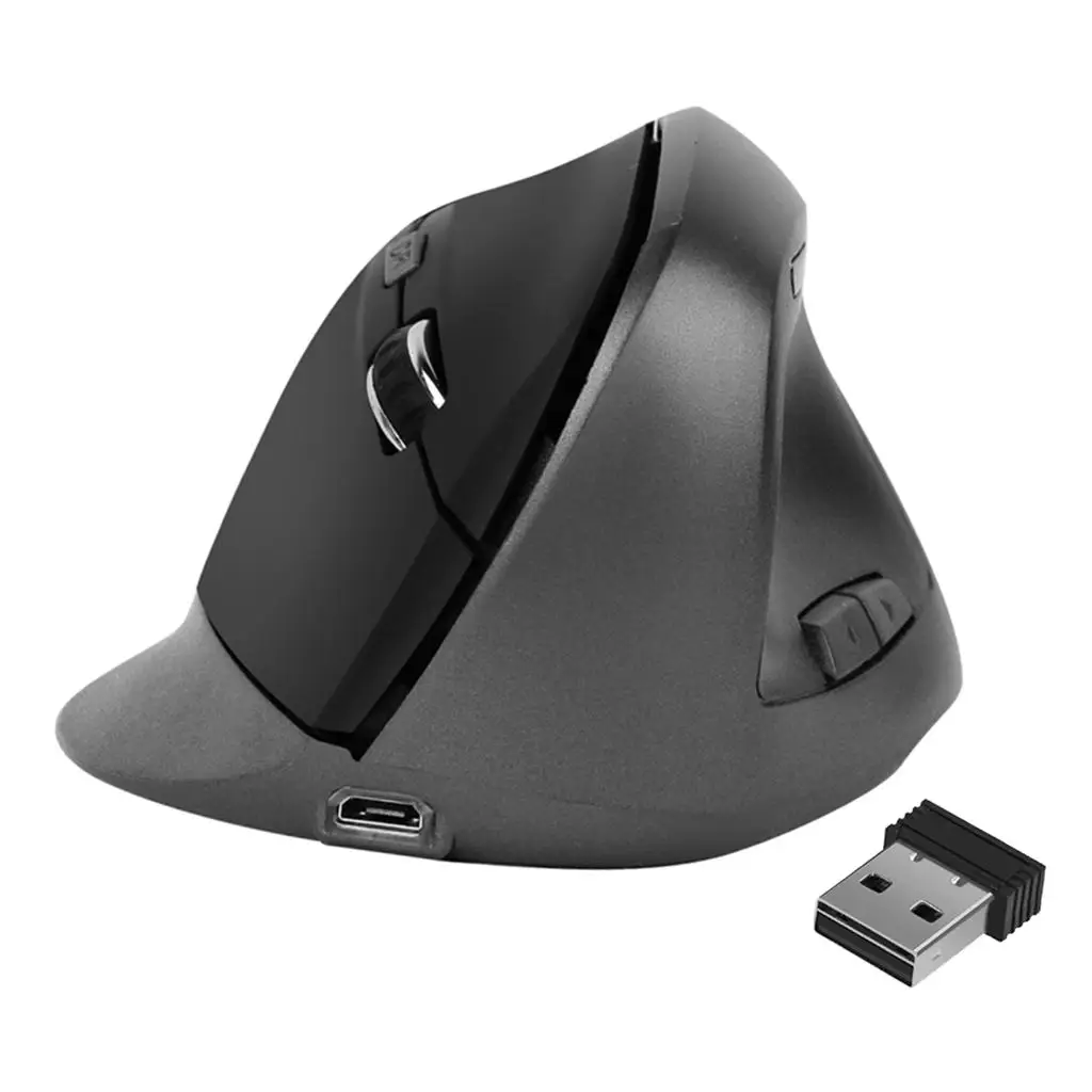  Vertical Mouse Optical Mouse with 4 Buttons 3 Gear DPI(1200/1400/1600) and Comfortable   Wrist Pain for PC Computer Laptop