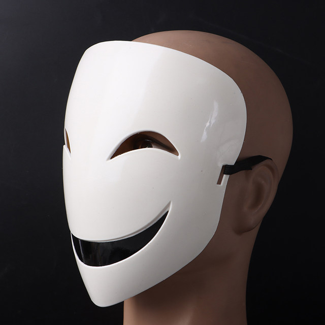 Halloween masquerade horror adereços balas escuras cosplay máscara resina  escorpião sombra smiley mal palhaço máscara - AliExpress