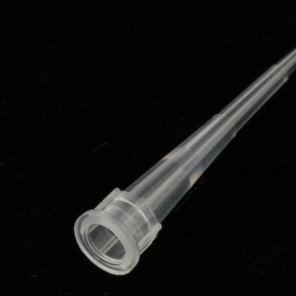 1000pcs Universal 10 UL Pipette Tips For 10L Pipettor, Clear