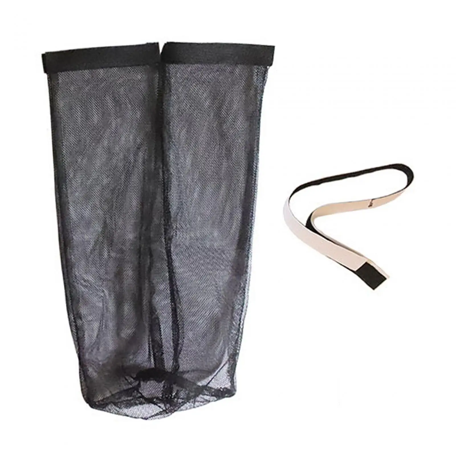 Dryer Lint Bag Catcher Durable Replacement Polyester Easy Installation 39x13cm for Outdoor Dryer Vent Black Lint Dust Filter Bag