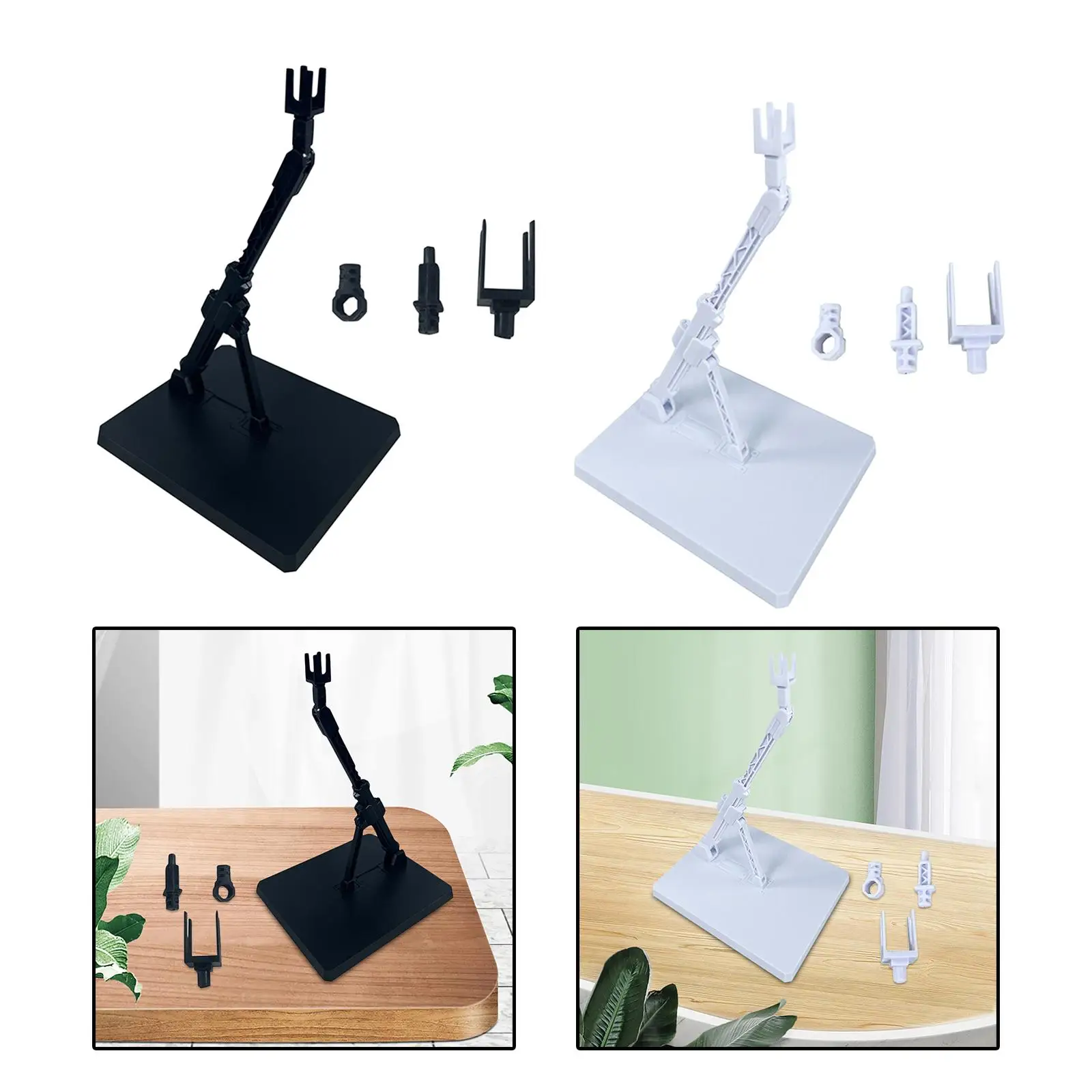 Figure Display Base Sturdy Adjustable Rack Stand for 1/100 Model Accessories