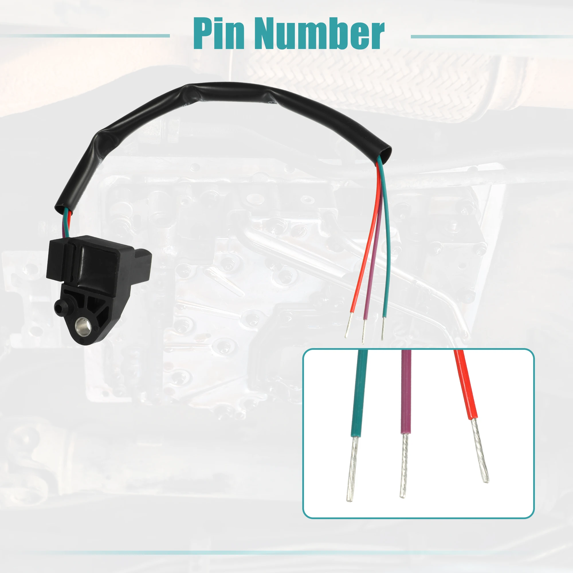 Detalle del connector del sensor