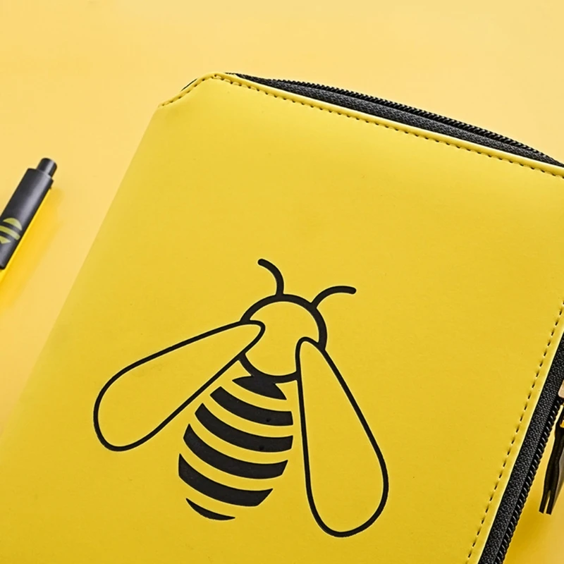 B6 diário caderno bonito abelha agenda planejador
