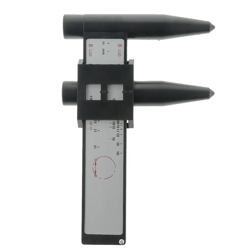 4-8 Holes Lug Wheel  Pattern  Quick Measuring Measurement Hand Tool