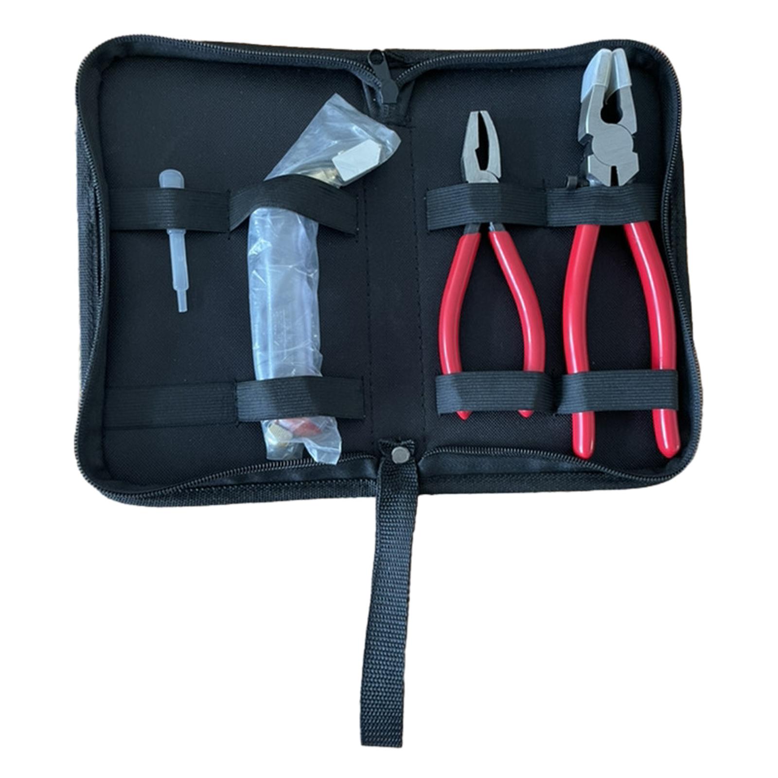 Glass Cutting Tools with Storage Bag Nippers Glass Cutter Tool Kit for Fusing Thick Glass Breaking Mosaics Tiles