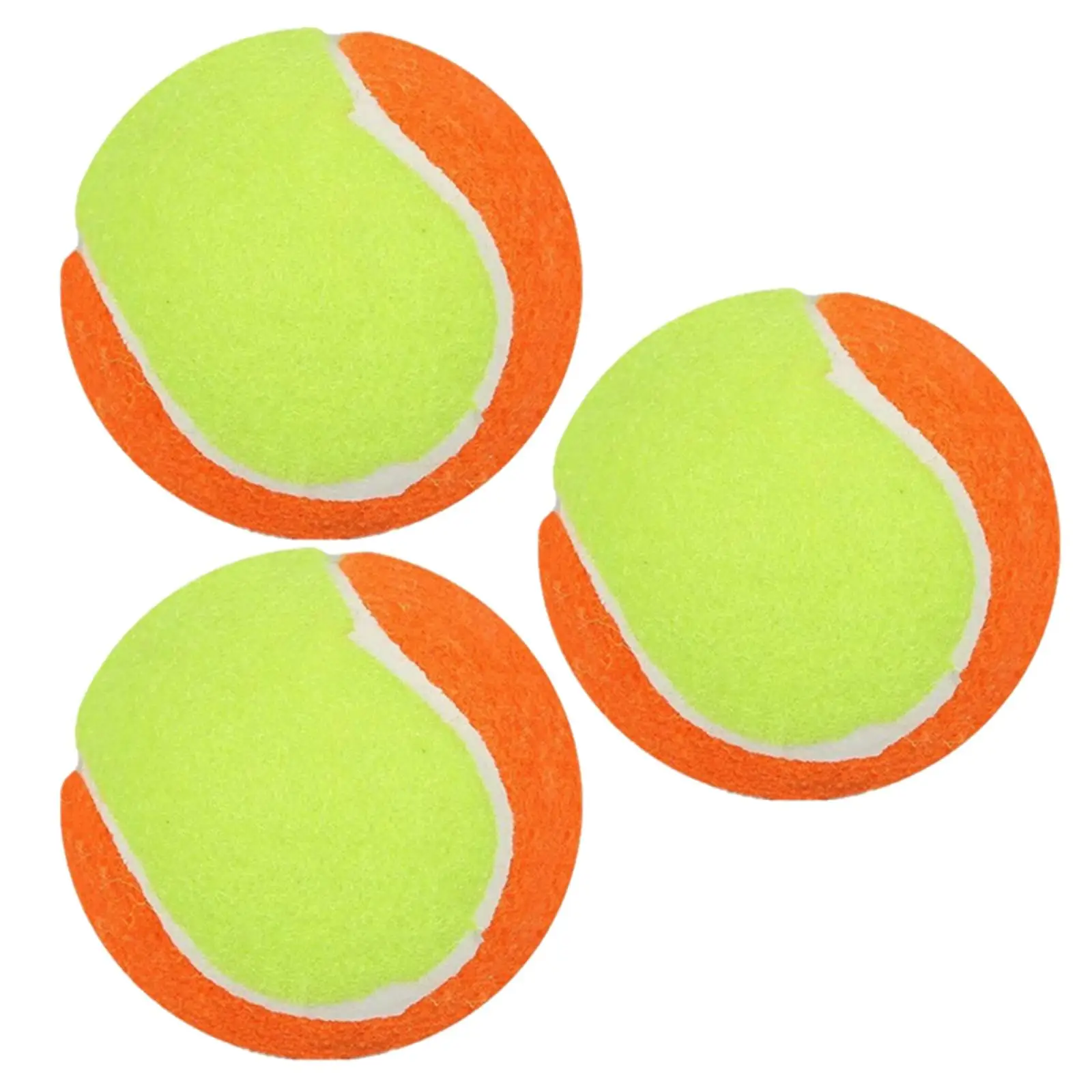 3x Tennis  Easily Track pinwheel Hit  Shots Dog  Toy Soft Tennis Balls for Kids  Ball for Outdoor Adult Dogs