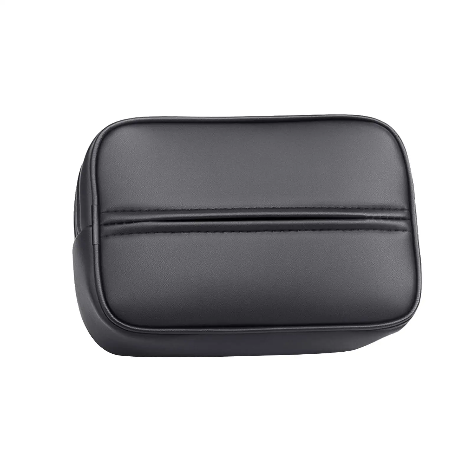 Car Armrest Box Tissue Holder Napkin Holder PU Leather Toilet Paper Bag Tissue