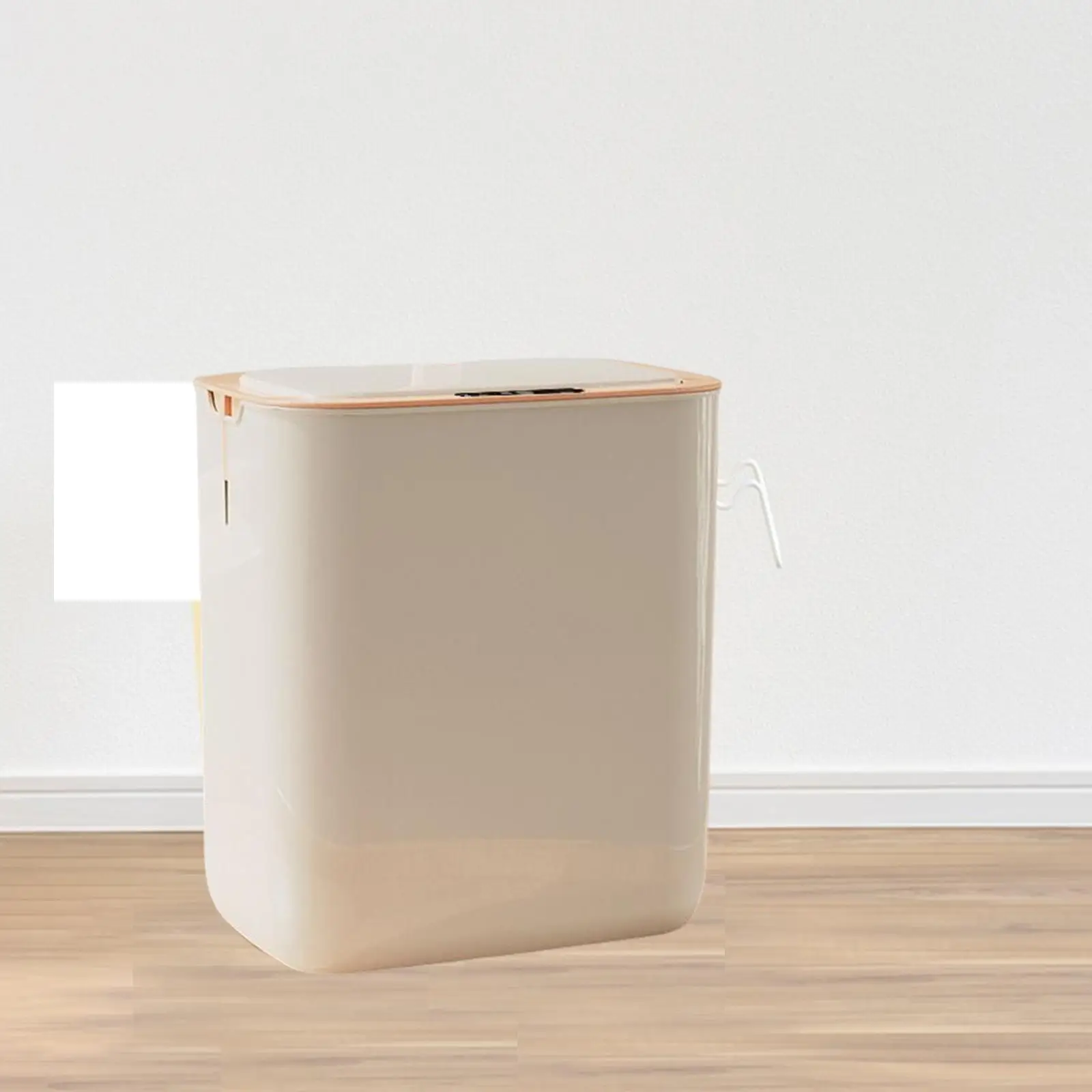 Smart Induction Trash can Large Capacity Trash Can with Lid Rubbish Bin Electric Bin for Office Living Room Bedroom