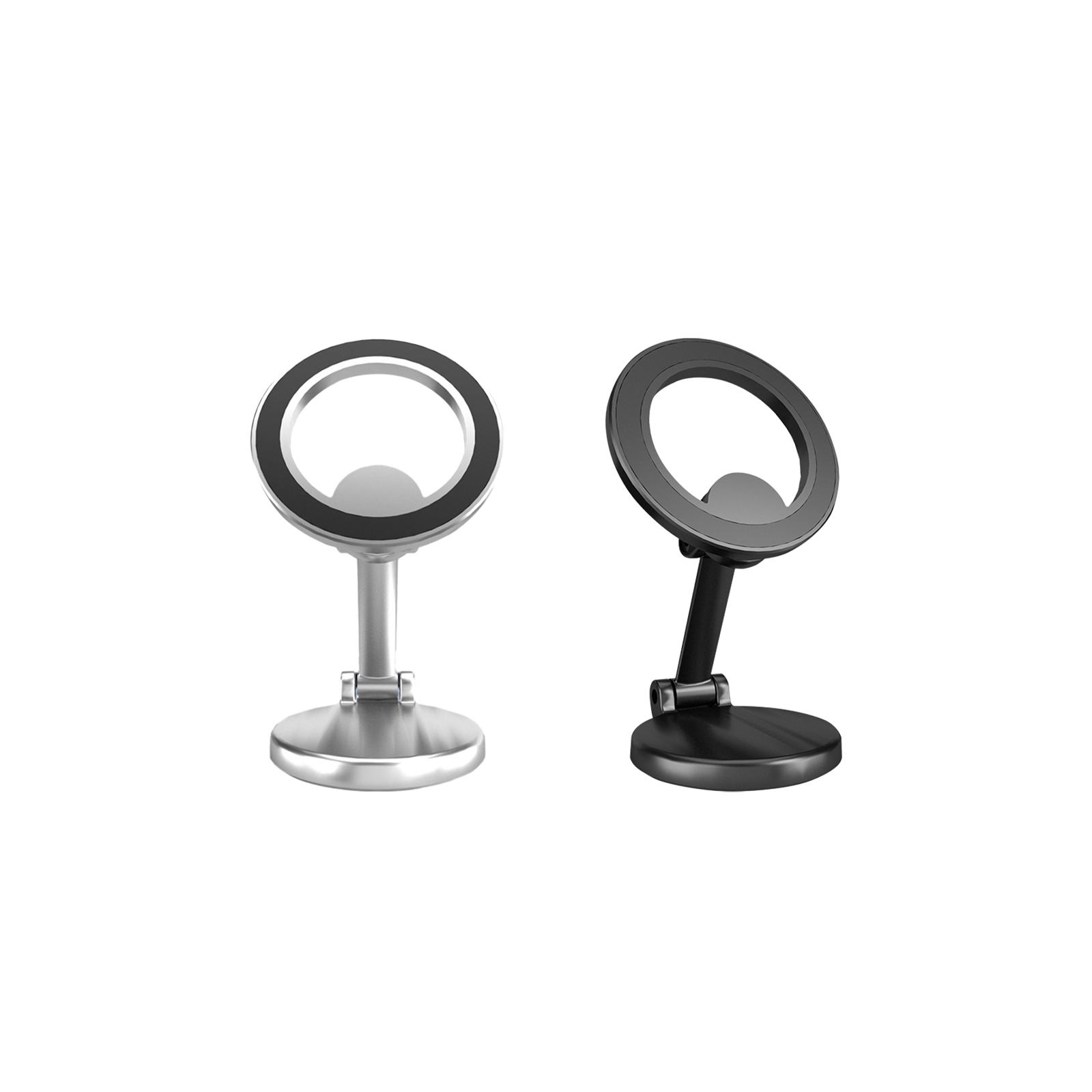 Magnetic Car Phone Mount Mini 360° Rotation Folding Compact Car Phone Holder