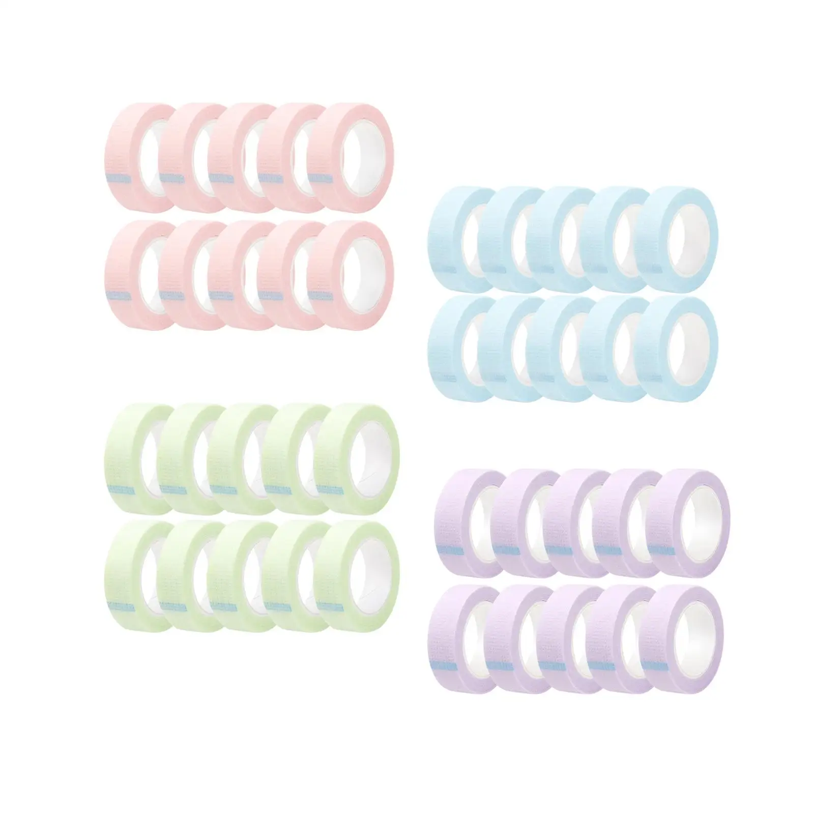 10x Eyelash Extension Tapes under Eye Tape Eyelash Extension Supplies for Personal Use Makeup Salons Professional Artists Girls