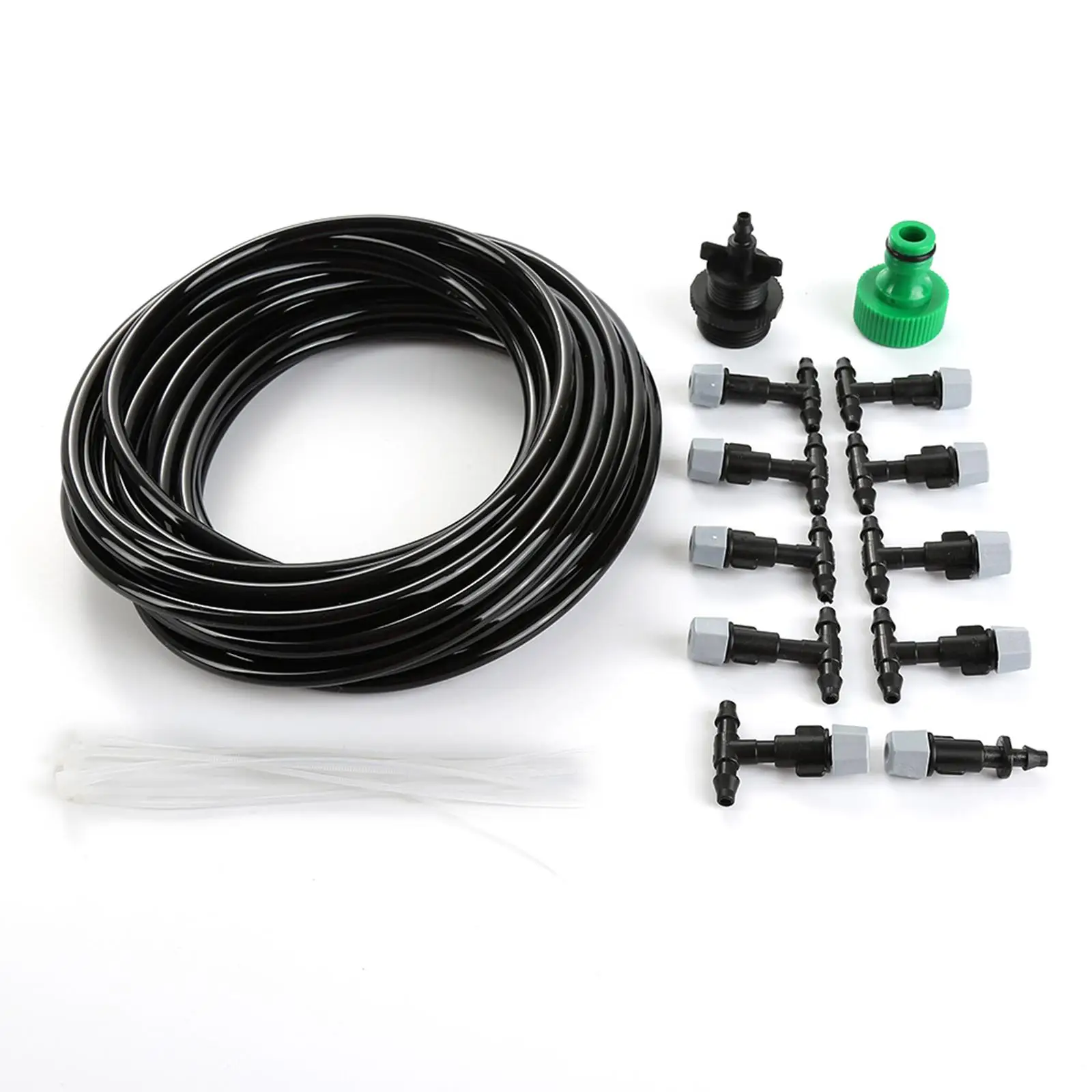 Water Mister Nozzles Nozzle Set Garden Supplies Easy to Install Detachable Water Misting Cooling System for Greenhouse Summer