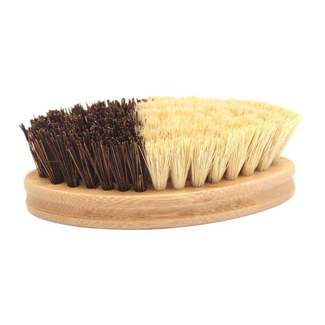 Vegetable brush natural fiber