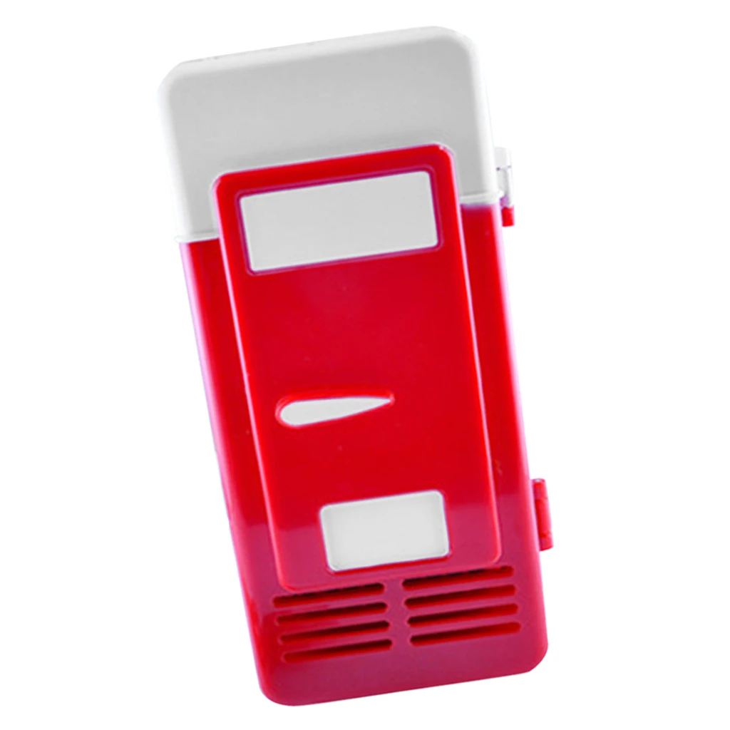 Mini USB Fridge Cooler  Cans Cooler/Warmer Mini Refrigerator