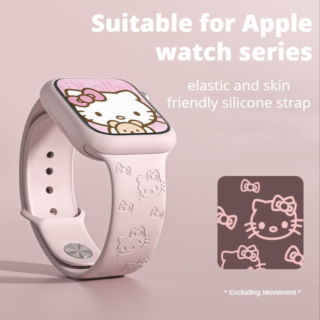 Hello kitty 2024 apple watch cover