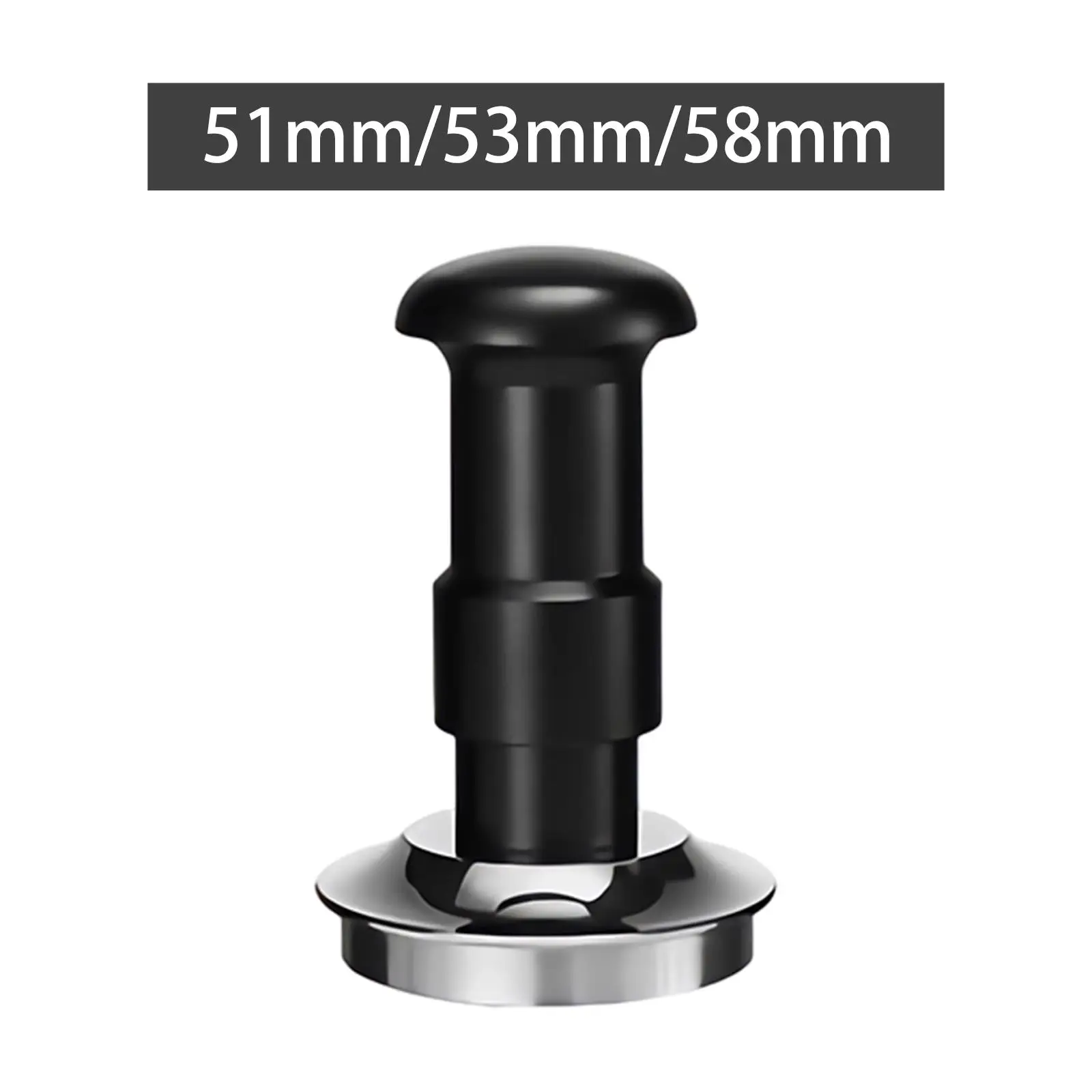 Espresso Hand Tamper Stainless Steel Ripple Base Heavy Duty Coffee Tamper for Restaurants Kitchen Espresso Machines Barista Home